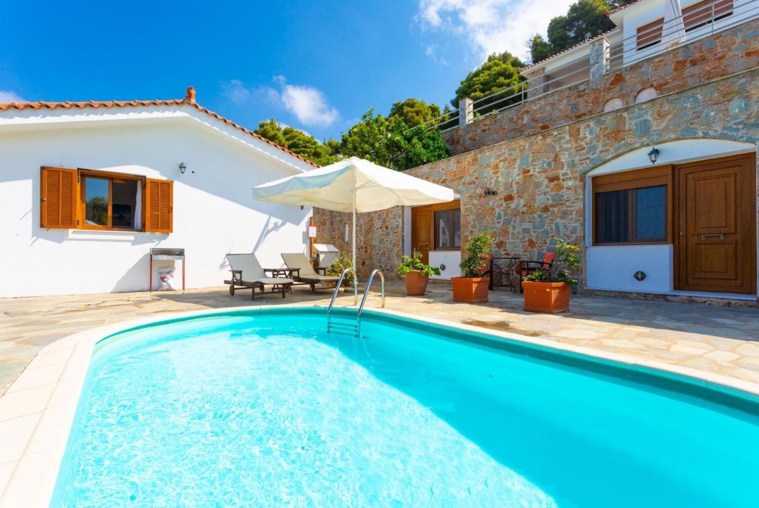 Villa Katerina Panormos  Buitenkant foto