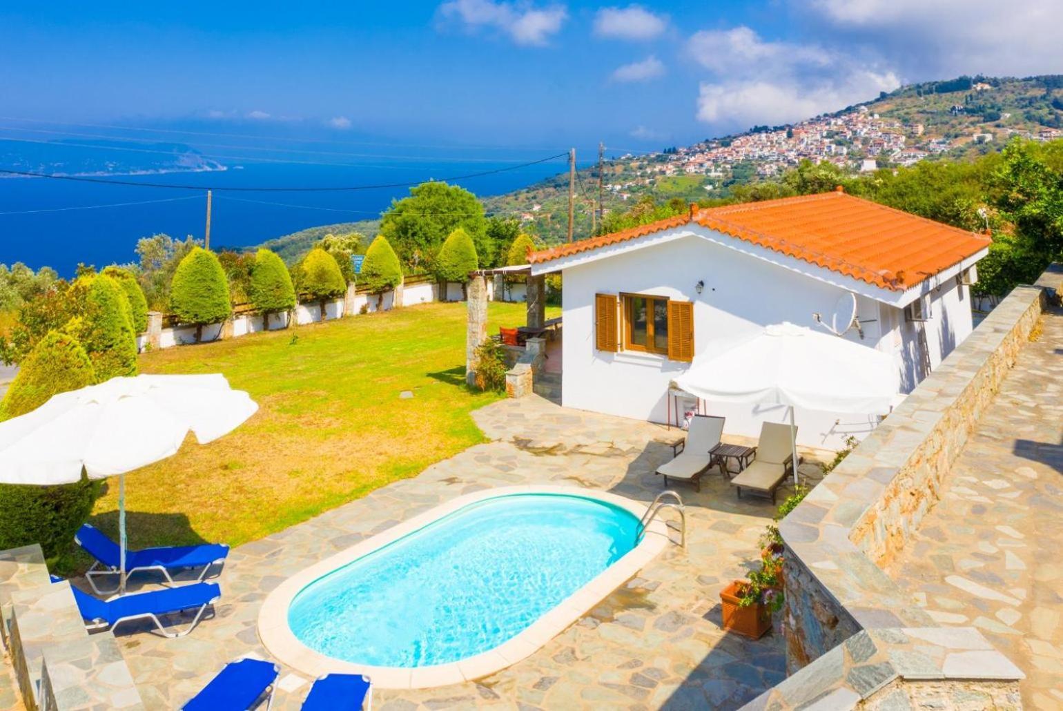 Villa Katerina Panormos  Buitenkant foto